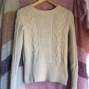 Small Cream Gap Sweater